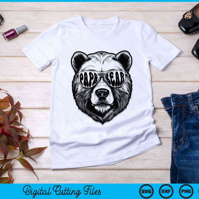 Papa Bear With Sunglasses Father Bear Papa Bear SVG PNG Digital Cutting Files Papa Bear With Sunglasses Father Bear Papa Bear SVG PNG Digital Cutting Files