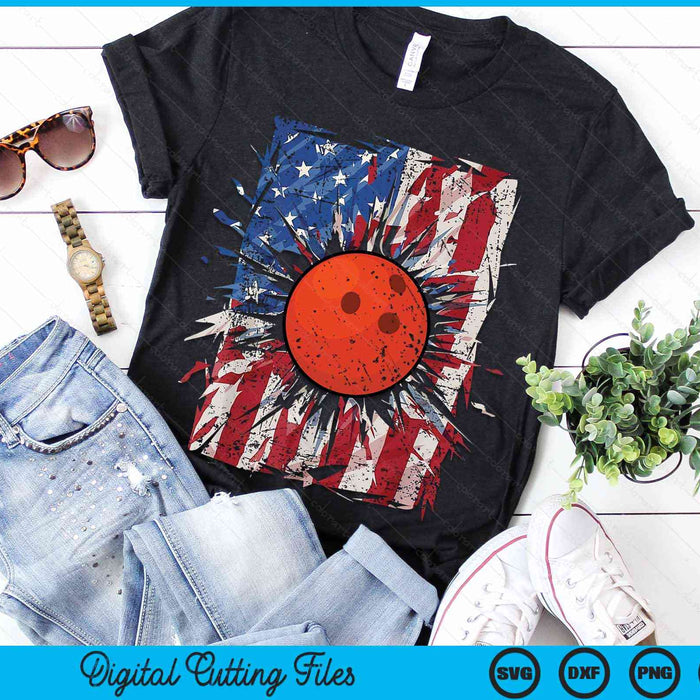 Patriotic Bowling Ball 4th Of July USA American Flag SVG PNG Digital Cutting Files Patriotic Bowling Ball 4th Of July USA American Flag SVG PNG Digital Cutting Files