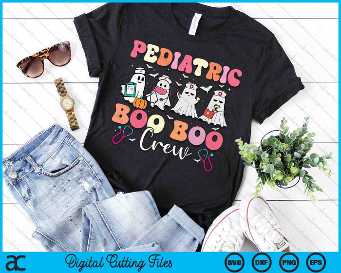 Pediatric Nurse Boo Boo Crew Ghost Nurse Halloween SVG PNG Digital Printable Files Pediatric Nurse Boo Boo Crew Ghost Nurse Halloween SVG PNG Digital Printable Files