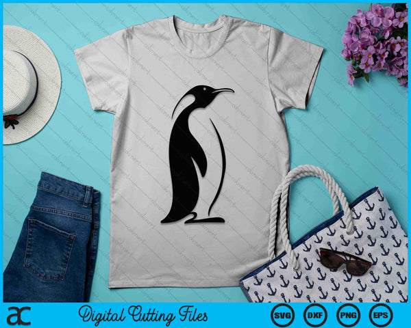 Penguin Animal Logo SVG PNG Digital Printable Files