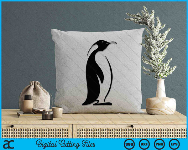 Penguin Animal Logo SVG PNG Digital Printable Files