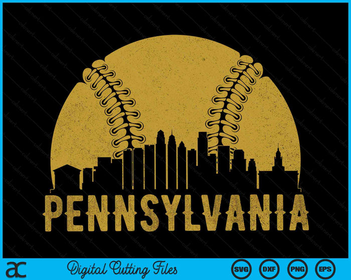 Pennsylvania Baseball Fan SVG PNG Cutting Printable Files Pennsylvania Baseball Fan SVG PNG Cutting Printable Files