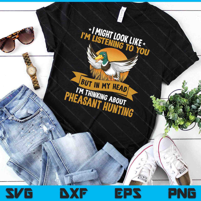 Pheasant Hunting Bird Game Activity SVG PNG Digital Cutting Files Pheasant Hunting Bird Game Activity SVG PNG Digital Cutting Files