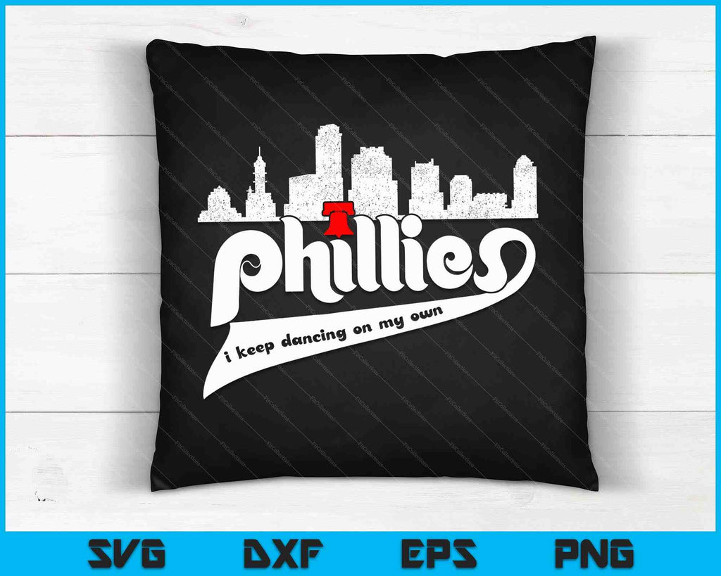phillies dancing on my own svg
