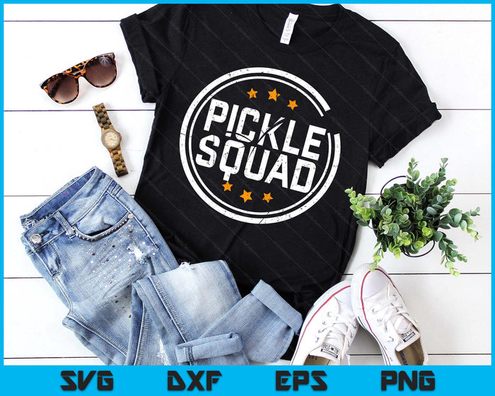Pickle Squad  Pickleball Player Shirt For Pickleball SVG PNG Digital Printable Files Pickle Squad  Pickleball Player Shirt For Pickleball SVG PNG Digital Printable Files