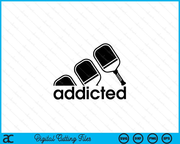 Pickleball Apparel Addicted Pickleball Player SVG PNG Digital Printable Files Pickleball Apparel Addicted Pickleball Player SVG PNG Digital Printable Files