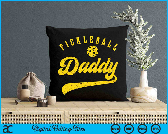 Pickleball Daddy SVG PNG Digital Cutting File Pickleball Daddy SVG PNG Digital Cutting File