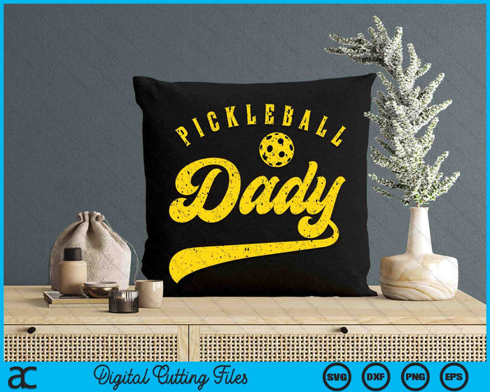 Pickleball Dady SVG PNG Digital Cutting File Pickleball Dady SVG PNG Digital Cutting File