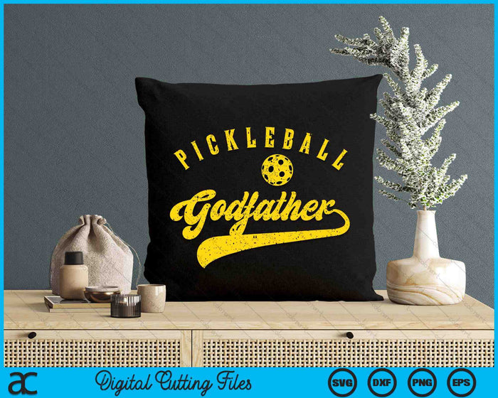 Pickleball Godfather SVG PNG Digital Cutting File Pickleball Godfather SVG PNG Digital Cutting File