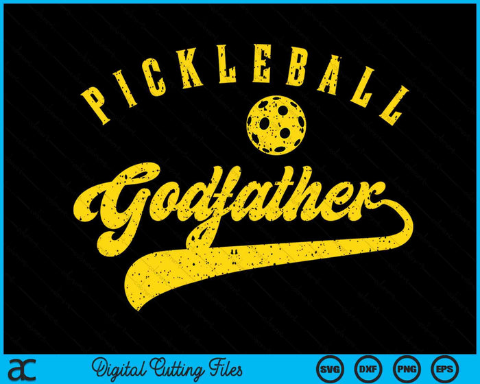 Pickleball Godmother SVG PNG Digital Cutting File Pickleball Godmother SVG PNG Digital Cutting File