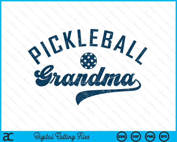 Pickleball Grandma Gifts SVG PNG Digital Printable Files Pickleball Grandma Gifts SVG PNG Digital Printable Files