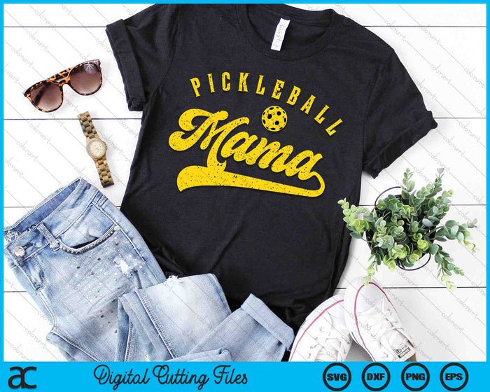 Pickleball Mama SVG PNG Digital Cutting File Pickleball Mama SVG PNG Digital Cutting File