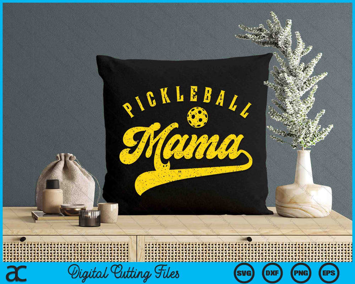 Pickleball Mama SVG PNG Digital Cutting File Pickleball Mama SVG PNG Digital Cutting File