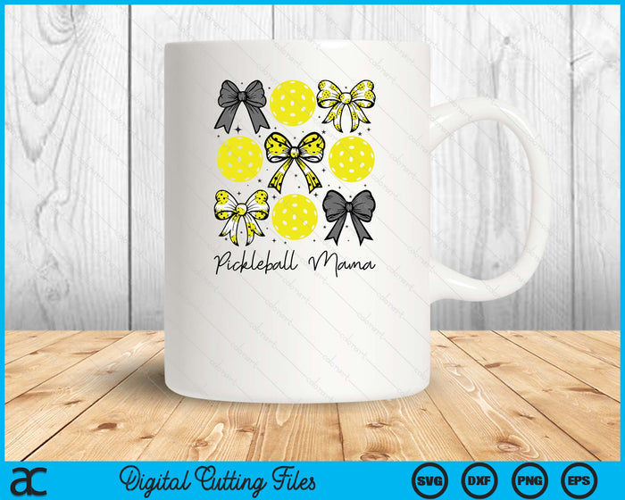 Pickleball Mama Coquette Bow Pickleball Season SVG PNG Digital Printable Files Pickleball Mama Coquette Bow Pickleball Season SVG PNG Digital Printable Files
