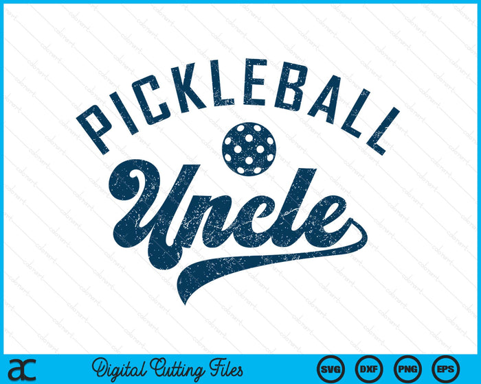 Pickleball Uncle Gifts Father's Day SVG PNG Digital Printable Files Pickleball Uncle Gifts Father's Day SVG PNG Digital Printable Files