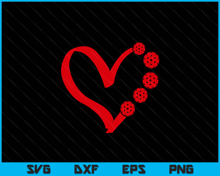 Pickleball Valentine Day Heart Pickleball SVG PNG Digital Printable Files Pickleball Valentine Day Heart Pickleball SVG PNG Digital Printable Files