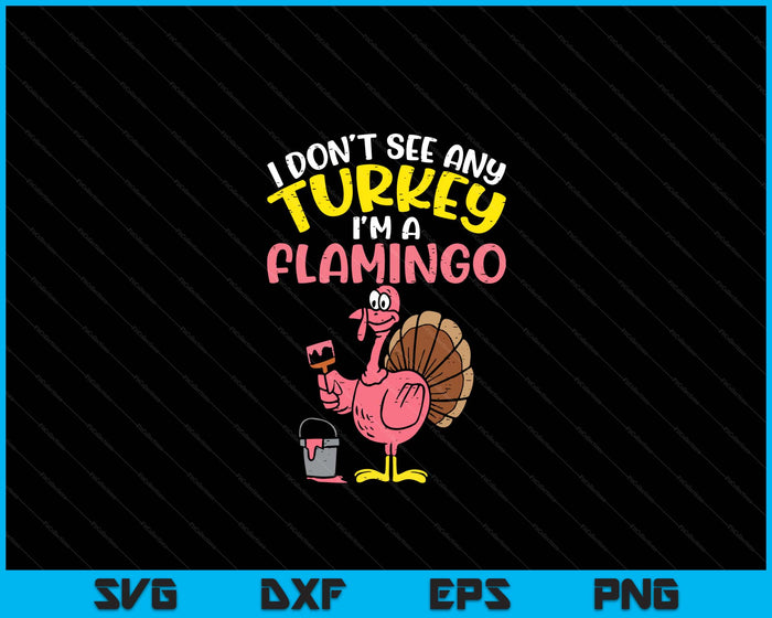 Pink Turkey Flamingo Funny Thanksgiving Animal Lover SVG PNG Digital Printable Files Pink Turkey Flamingo Funny Thanksgiving Animal Lover SVG PNG Digital Printable Files