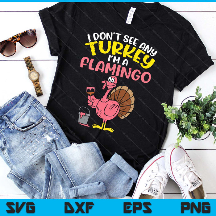 Pink Turkey Flamingo Funny Thanksgiving Animal Lover SVG PNG Digital Printable Files Pink Turkey Flamingo Funny Thanksgiving Animal Lover SVG PNG Digital Printable Files