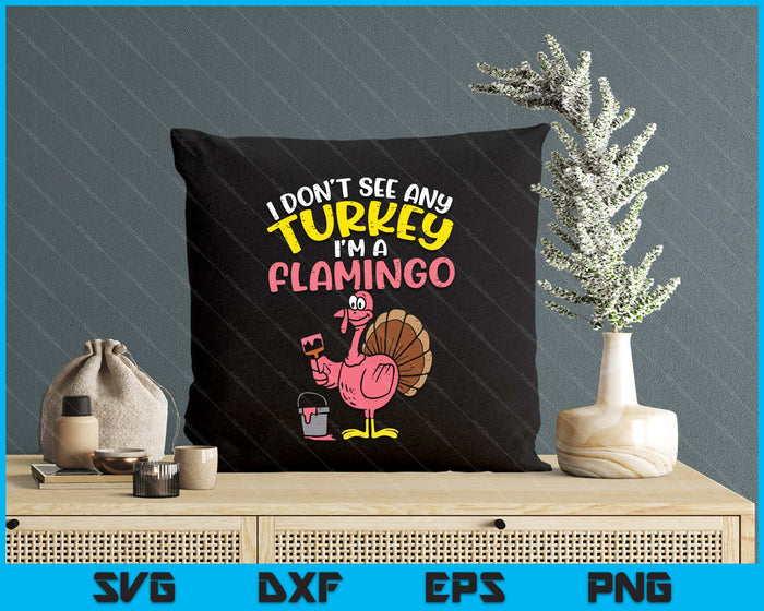 Pink Turkey Flamingo Funny Thanksgiving Animal Lover SVG PNG Digital Printable Files Pink Turkey Flamingo Funny Thanksgiving Animal Lover SVG PNG Digital Printable Files