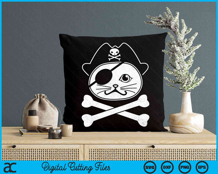 Pirate Cat Crossbones Cat Lover Cats Kitten Owner SVG PNG Digital Cutting File Pirate Cat Crossbones Cat Lover Cats Kitten Owner SVG PNG Digital Cutting File