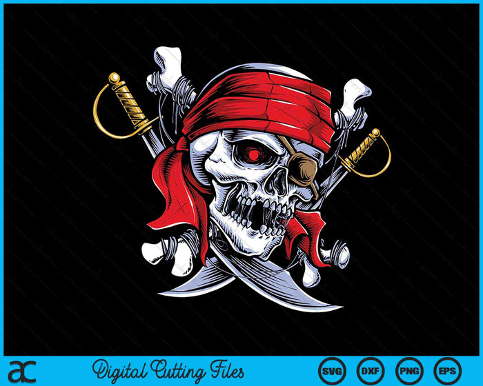 Calavera Pirata Halloween Niños Pequeños Niñas Niños Adolescentes SVG PNG Archivos de Corte Digital Calavera Pirata Halloween Niños Pequeños Niñas Niños Adolescentes SVG PNG Archivos de Corte Digital