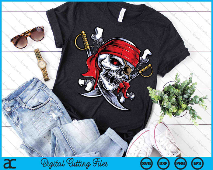 Calavera Pirata Halloween Niños Pequeños Niñas Niños Adolescentes SVG PNG Archivos de Corte Digital Calavera Pirata Halloween Niños Pequeños Niñas Niños Adolescentes SVG PNG Archivos de Corte Digital