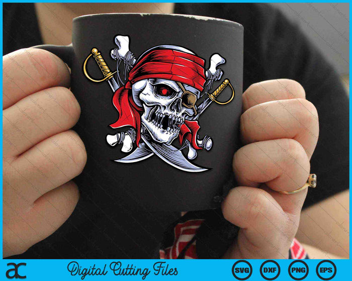 Calavera Pirata Halloween Niños Pequeños Niñas Niños Adolescentes SVG PNG Archivos de Corte Digital Calavera Pirata Halloween Niños Pequeños Niñas Niños Adolescentes SVG PNG Archivos de Corte Digital