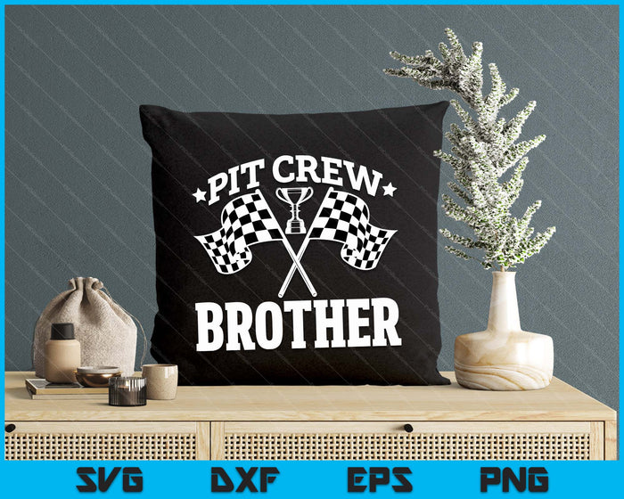 Pit Crew Brother Race Car Birthday Party Racing SVG PNG Digital Printable Files Pit Crew Brother Race Car Birthday Party Racing SVG PNG Digital Printable Files