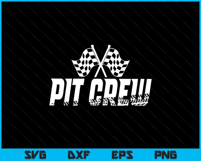 Pit Crew Family Racing Birthday Race Car SVG PNG Digital Printable Files Pit Crew Family Racing Birthday Race Car SVG PNG Digital Printable Files
