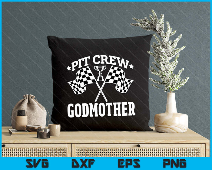 Pit Crew Godmother Race Car Birthday Party Racing SVG PNG Digital Printable Files Pit Crew Godmother Race Car Birthday Party Racing SVG PNG Digital Printable Files