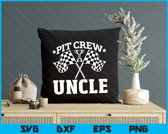 Pit Crew Uncle Race Car Birthday Party Racing SVG PNG Digital Printable Files Pit Crew Uncle Race Car Birthday Party Racing SVG PNG Digital Printable Files
