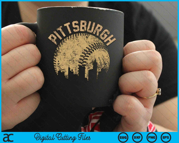 Pittsburgh Baseball Skyline Pennsylvania Jugador Entrenador Fan SVG PNG Cortar archivos imprimibles Pittsburgh Baseball Skyline Pennsylvania Jugador Entrenador Fan SVG PNG Cortar archivos imprimibles