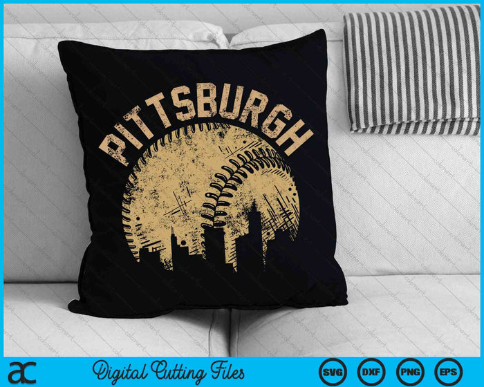 Pittsburgh Baseball Skyline Pennsylvania Jugador Entrenador Fan SVG PNG Cortar archivos imprimibles Pittsburgh Baseball Skyline Pennsylvania Jugador Entrenador Fan SVG PNG Cortar archivos imprimibles