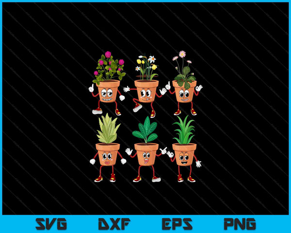 Plant Lover Gift Women Florist  Gardener Gifts Plants SVG PNG Digital Cutting Files