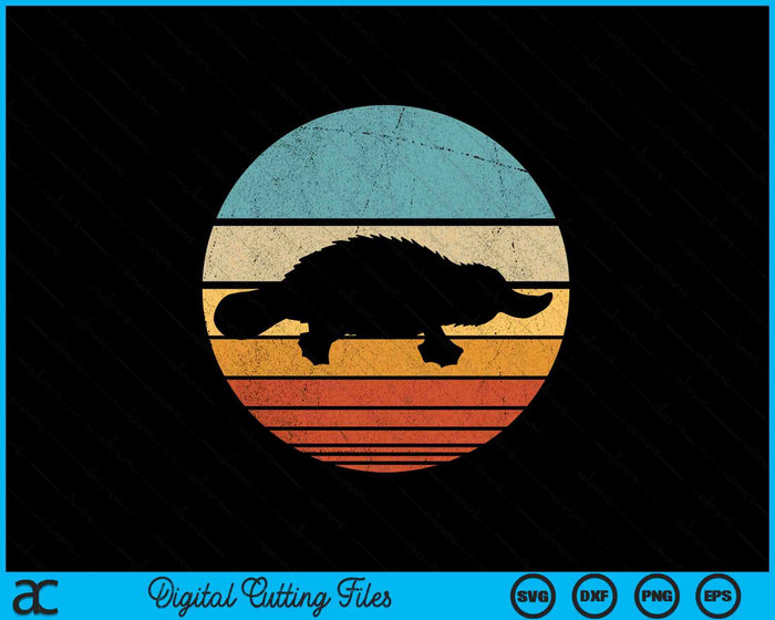 Platypus Retro Vintage 60s 70s Sunset Mammal Animal Lovers SVG PNG Digital Printable Files Platypus Retro Vintage 60s 70s Sunset Mammal Animal Lovers SVG PNG Digital Printable Files