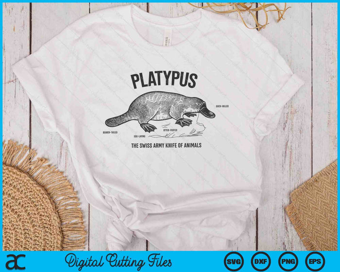 Platypus Swiss Army Knife Of Animals Funny SVG PNG Digital Printable Files Platypus Swiss Army Knife Of Animals Funny SVG PNG Digital Printable Files