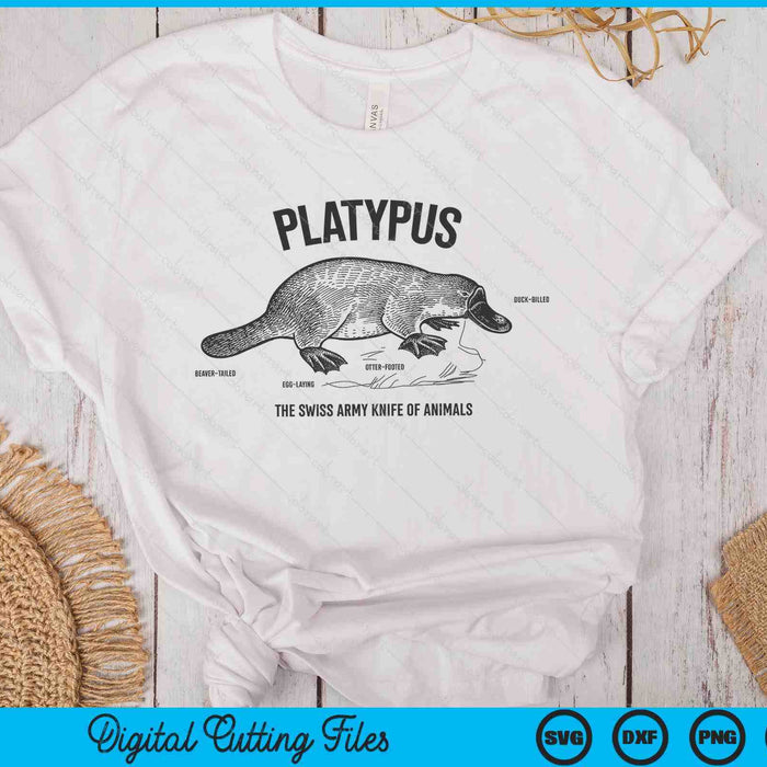 Platypus Swiss Army Knife Of Animals Funny SVG PNG Digital Printable Files Platypus Swiss Army Knife Of Animals Funny SVG PNG Digital Printable Files