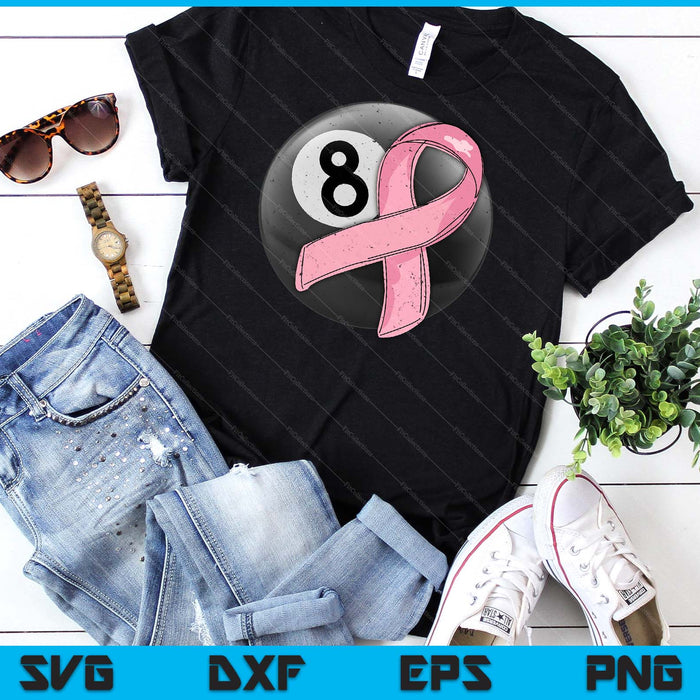 Pool Ball Pink Ribbon Breast Cancer Awareness Sport Lover SVG PNG Digital Cutting Files Pool Ball Pink Ribbon Breast Cancer Awareness Sport Lover SVG PNG Digital Cutting Files