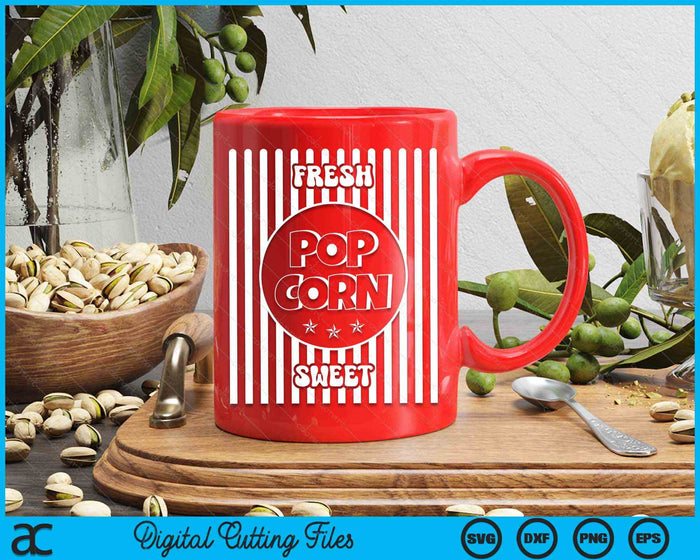Popcorn Carnival Halloween Costume Cinema SVG PNG Digital Cutting File Popcorn Carnival Halloween Costume Cinema SVG PNG Digital Cutting File