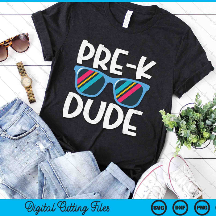 Pre-K Dude Back To School SVG PNG Digital Cutting File Pre-K Dude Back To School SVG PNG Digital Cutting File