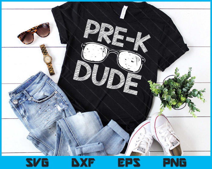 Pre-K Dude First Day Of Preschool Gift Back To School SVG PNG Digital Cutting Files Pre-K Dude First Day Of Preschool Gift Back To School SVG PNG Digital Cutting Files