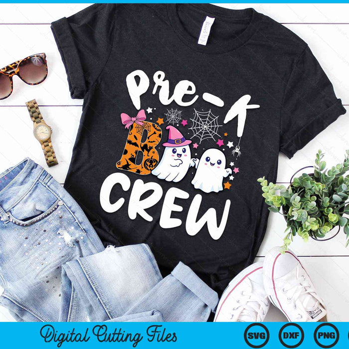 Pre-k Boo Crew Pre-k Halloween Costume SVG PNG Digital Cutting File Pre-k Boo Crew Pre-k Halloween Costume SVG PNG Digital Cutting File