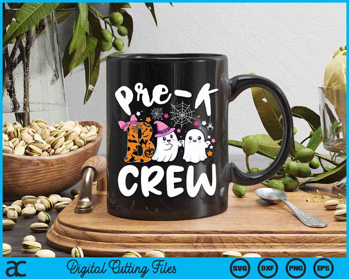 Pre-k Boo Crew Pre-k Halloween Costume SVG PNG Digital Cutting File Pre-k Boo Crew Pre-k Halloween Costume SVG PNG Digital Cutting File