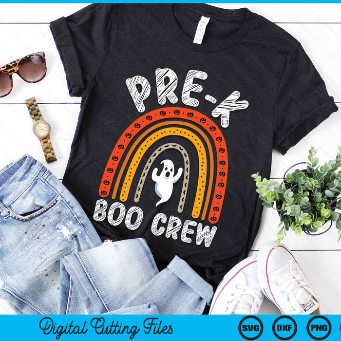 Pre-k Boo Crew Teacher Student Halloween Costume SVG PNG Digital Cutting File Pre-k Boo Crew Teacher Student Halloween Costume SVG PNG Digital Cutting File