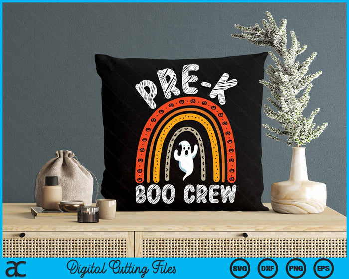 Pre-k Boo Crew Teacher Student Halloween Costume SVG PNG Digital Cutting File Pre-k Boo Crew Teacher Student Halloween Costume SVG PNG Digital Cutting File