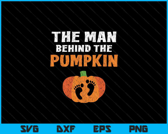 El hombre detrás de la calabaza SVG PNG cortando archivos imprimibles El hombre detrás de la calabaza SVG PNG cortando archivos imprimibles