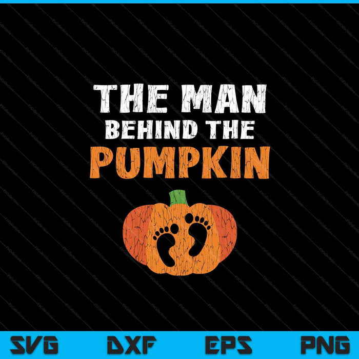 El hombre detrás de la calabaza SVG PNG cortando archivos imprimibles El hombre detrás de la calabaza SVG PNG cortando archivos imprimibles