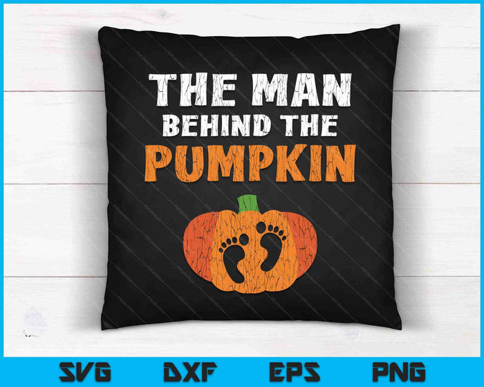El hombre detrás de la calabaza SVG PNG cortando archivos imprimibles El hombre detrás de la calabaza SVG PNG cortando archivos imprimibles