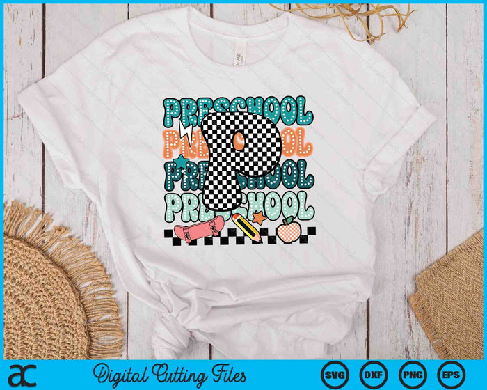 Preschool Dude Back To School For Boys SVG PNG Digital Printable Files Preschool Dude Back To School For Boys SVG PNG Digital Printable Files