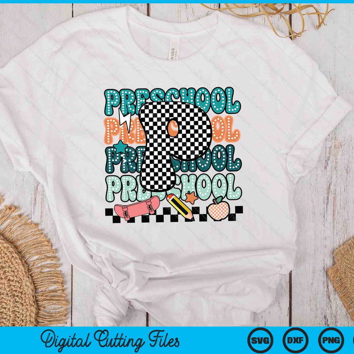 Preschool Dude Back To School For Boys SVG PNG Digital Printable Files Preschool Dude Back To School For Boys SVG PNG Digital Printable Files